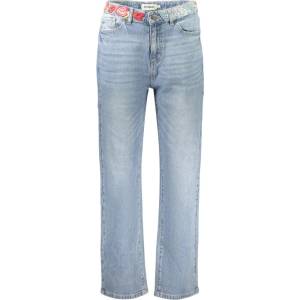 DESIGUAL Дънкови дамски дънки desigual, Размер 40, Цвят Синьо (26wwdd06_az5053)