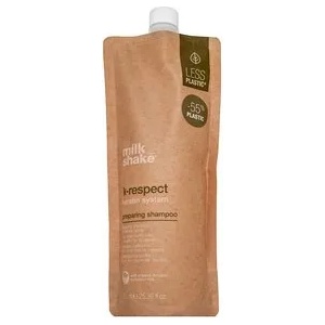 Milk Shake K-Respect Keratin System Preparing Shampoo изглаждащ шампоан за груба и непокорна коса 750 ml