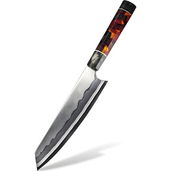 HARAHU Дамаски кухненски нож AS-27633 - Kiritsuke / Кафяв KP27633 (AS-27633)