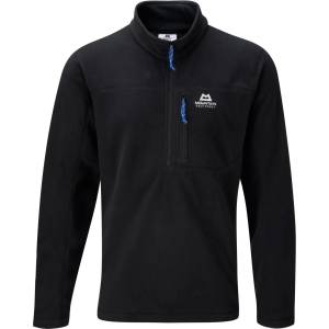 Mountain Equipment Мъжки поларен пуловер Mountain Equipment Micro Zip Tee Fleece jumper - Black - размер XXL (005-0276-b-xxl)