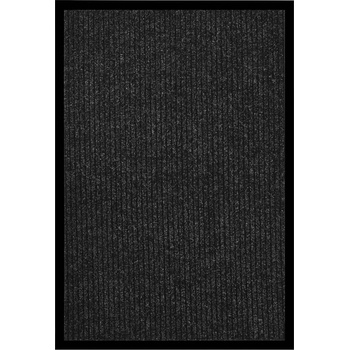 Image 1 of vidaXL Изтривалка раирана, антрацит, 80х120 см (331609)