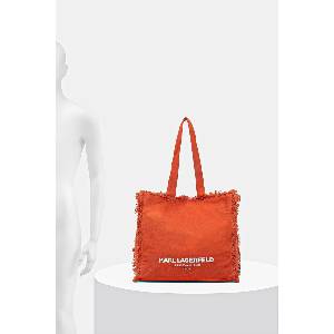 KARL LAGERFELD Чанта тип "tote bag" женска памучна K/RSG (B2W50021) - answear - 146,67 лв