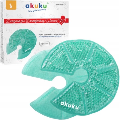Akuku Gelové prsní obklady polštářky 2 ks – Zboží Dáma