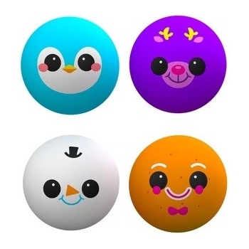 Schylling NeeDoh Set stláčacích loptičiek Squishmas Squishkins