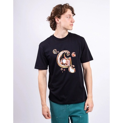 Carhartt WIP S/S Solar Chrome C-Logo T-Shirt Black