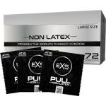 EXS Condoms Pull Large - bezlatexové kondomy (72 запетаи)