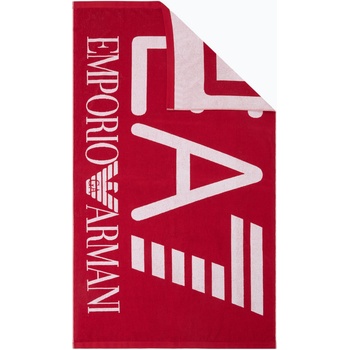Image 1 of Giorgio Armani Хавлиена кърпа Visibility конно червено