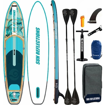 Paddleboard SUN REFLECTIONS Multi 12'4'' Minicombo Ocean Mirage