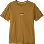 Patagonia Мъжка тениска Patagonia 95 Oval Logo T-Shirt - Bobcat Brown: Sunshine - размер M (216-7985-0113)