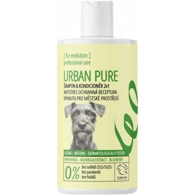 Soaphoria Urban pure Antistresový ochranný šampon a kondicionér 2v1 na srst a kůži do městského prostředí 300 ml