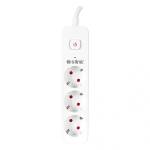 S-Link защита от пренапрежение - SPG301S (1, 5 м, 750 джаула, 16 А, 3680 W, 3 броя щепсела тип „Schuko, бял) (17336)