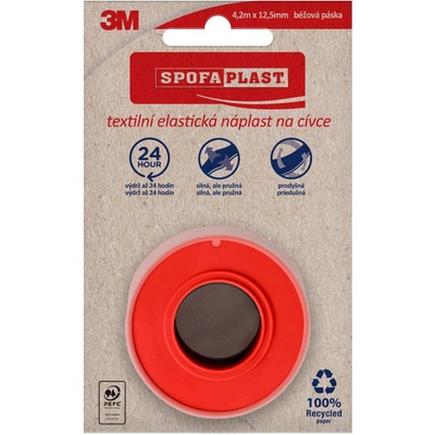 3M Spofaplast 131N textilná elastická 4,2 m x 12,5 mm
