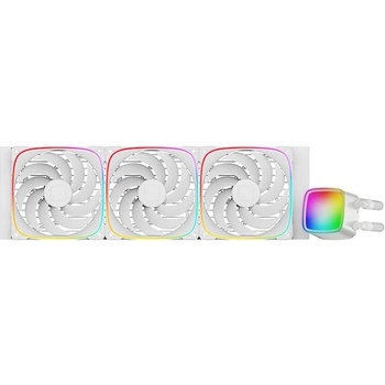 Geometric Future Cooling Eskimo Pro 420 White Addressable RGB (GEO-ESKIMO-PRO-42W)