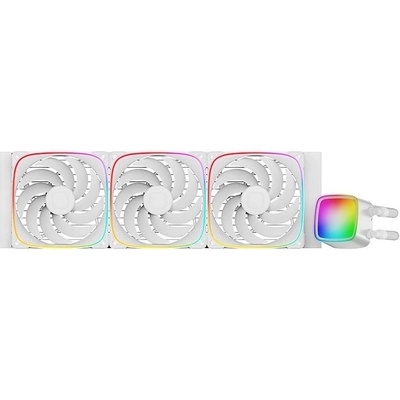 Geometric Future Cooling Eskimo Pro 420 White Addressable RGB (GEO-ESKIMO-PRO-42W)