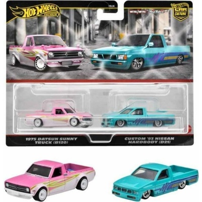 Hot Wheels Premium Datsun SUNNY TRUCK & CUSTOM '93 NISSAN HARDBODY 2-balenie