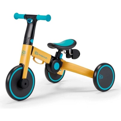 Kinderkraft 4TRIKE žltá/tyrkysové