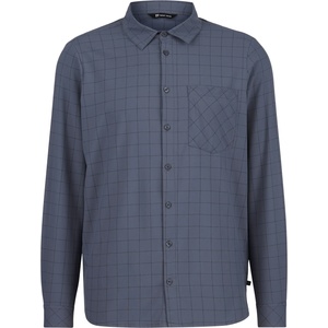 Heber Peak Мъжка риза с копчета Heber Peak WillowHe. Trekking Shirt L/S Shirt - Smoke / Black - размер XXL (033-3018-0315)