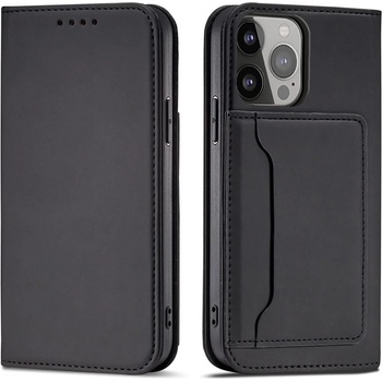 HQWear Калъф с отделение за карти HQWear Magnet Card Case за Samsung Galaxy S23 Ultra, черен (KXG0056947)