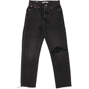 Levi's Юношески дънки Levis Women's Wedgie Junior High Rise Straight Leg Jeans - Black