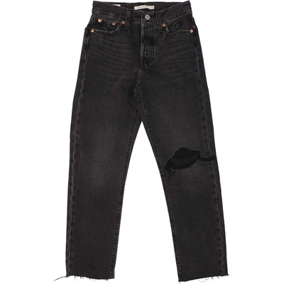 Levi's Юношески дънки Levis Women's Wedgie Junior High Rise Straight Leg Jeans - Black
