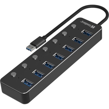 Sandberg USB 3.0 Hub 7 Ports - Хъб (134-33)