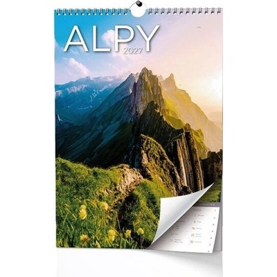 Alpy nástěnný autor neuvedený 2027