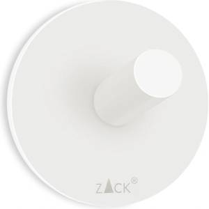ZACK Закачалка за кърпи 5, 5 см, бял, неръждаема стомана, Zack (ZACK40155)