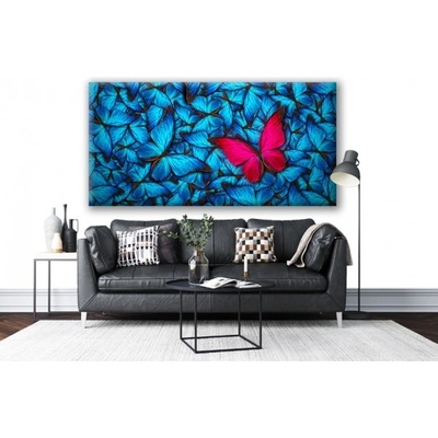 Divio Obraz na plátně Motýli, vzor 41449 Velikost: 30x60 cm