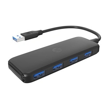 HP USB (3.0) hub 4-port, DHC-CT110, черен Hewlett-Packard (8YJ86AA)