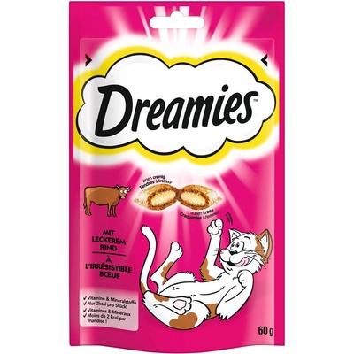 Dreamies hovädzie 2 x 60 g