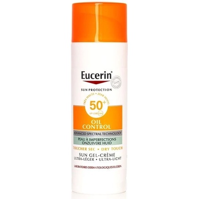 Eucerin Sun Oil Control ochranný krémový gél na tvár SPF50+ 50 ml