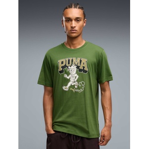 PUMA Тениска GRAPHICS Varsity Tee