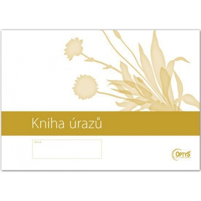 Optys 3110 Kniha úrazů - A4 - 100 stran