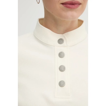 BA&SH Блуза ba&sh jimeo в бежово с изчистен дизайн 1e25jime (1e25jime)