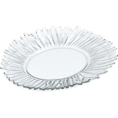 Плато овал стъкло beauty 21СМ (pl1003gcl)