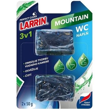 Larrin WC blok do nádrže Mountain Fresh 2 x 50 g