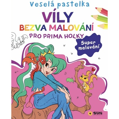 Veselá pastelka Víly Bezvamaľovanie pre prima...
