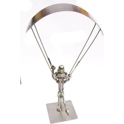 Kovová figurka Parašutista 34 cm