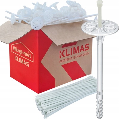 Hmoždinky Klimas Wkręt-Met 10 mm x 160 mm 200 ks