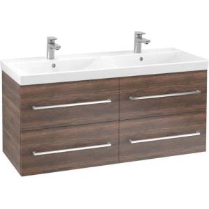 Villeroy & Boch Avento - Шкафче за умивалник, 118x51x45 см, 4 чекмеджета, Arizona Oak A89300VH (A89300VH)