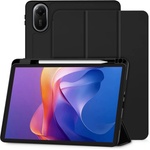 Techsuit Калъф за Xiaomi Redmi Pad 2 - Techsuit - Flex Trifold (с поставка за молив) - Черен