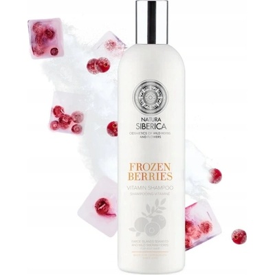 Natura Siberica Copenhagen Frozen Berries vitamínový šampón 400 ml
