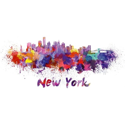 Dimex MS-5-1527 Vliesová fototapeta New York Skyline rozměry 375 x 250 cm
