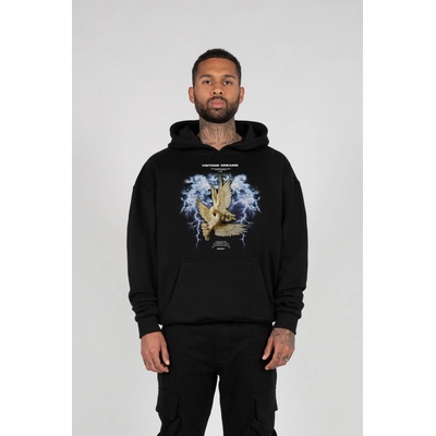 Urban Classics Суичър VINTAGE DREAMS V. 1 Heavy Hoody Oversized Essentials V. 4 black XXLUB-MJG11487-00007 - Бял, размер M