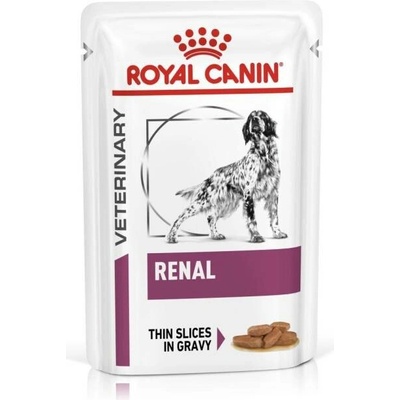 Royal Canin Renal in Gravy v omáčce pro psy na podporu funkce ledvin 12 x 100 g