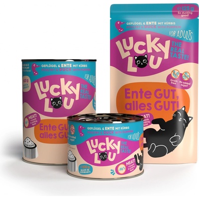 Loucky Lou Lifestage Adult Hydina a Kačka 6 x 300 g