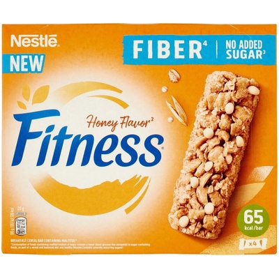 Fitness cereálna tyčinka s medom bez pridaného cukru 4 x 20g