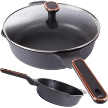 KingStyle 7155 hluboká litá pánev Indukce 30 cm