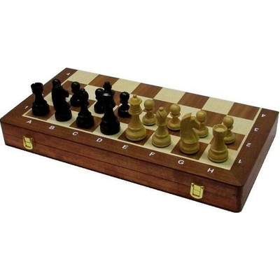 Chopra Šachy Staunton Senator Intarsie de Luxe s ebenovými figúrkami (AKČNÁ CENA)