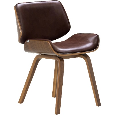 Carmen Трапезен стол Carmen 9976 - орех-искрящо кафяв (B3530307)